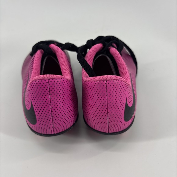 Nike Jr Bravata II FG Soccer Cleat 844442-600 Hot Pink/Black, Girls, Size 10C - Picture 4 of 7